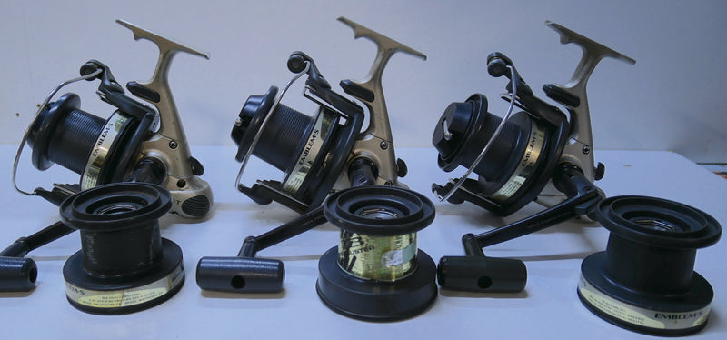 Daiwa Emblem-S 5000T Reels + Bite N Run Drags + Spare Spools X3