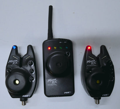 Fox Micron RX Digital Bite Alarms X2 + Receiver