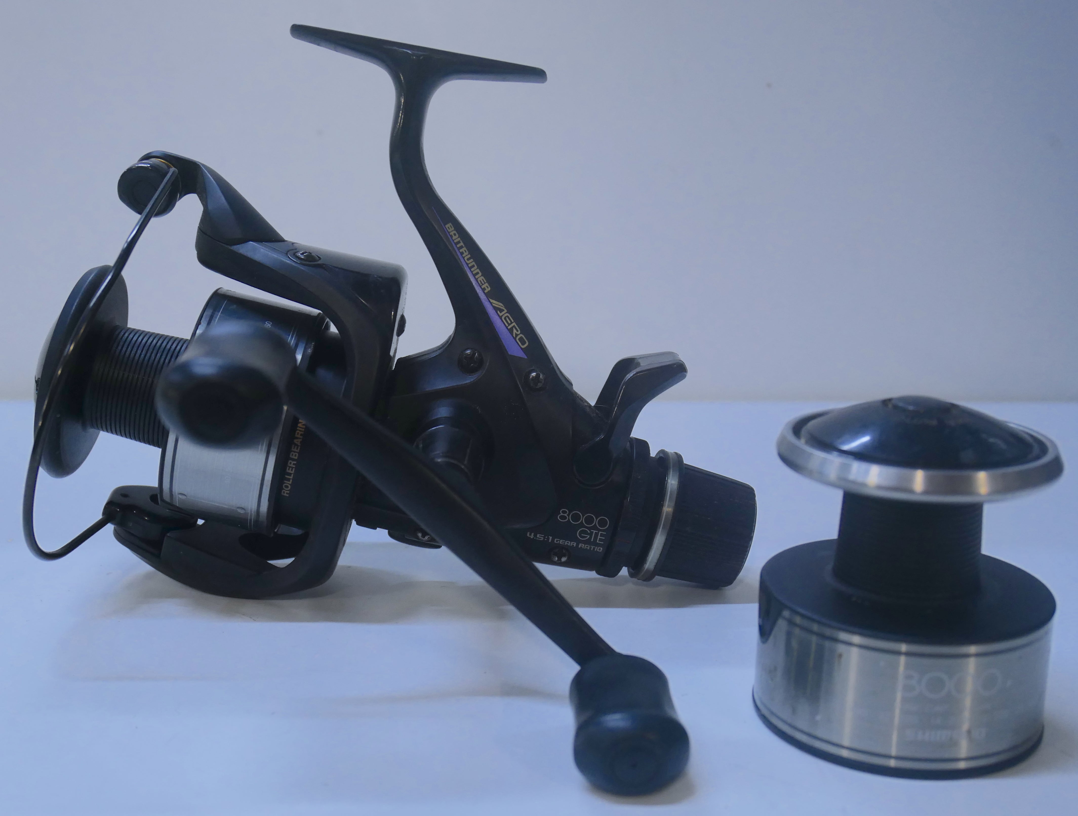 Shimano Baitrunner Aero 8000 GTE Reel + Spare Spool – Fish For Tackle