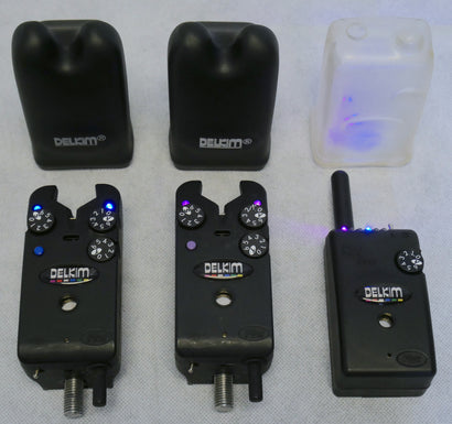 Delkim TXi Plus Bite Alarms X2 + RX Pro Plus Receiver