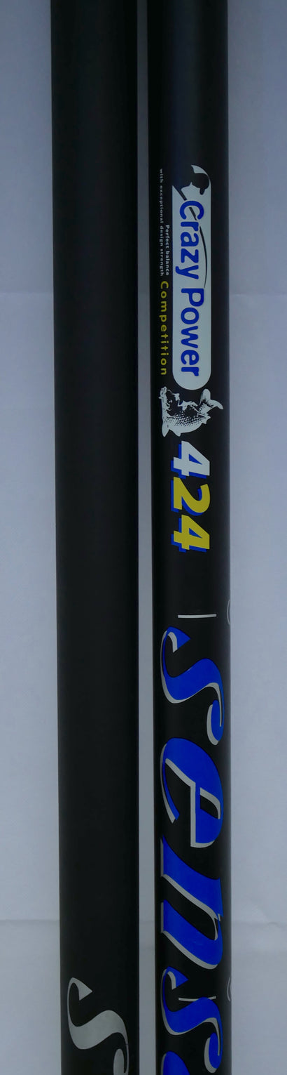 Sensas Crazy Power 424 14.5m Pole + 5 Top Kits + Cup Kit
