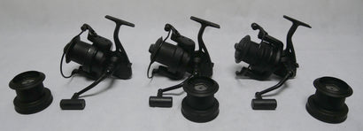 Nash BP-12 Fast Drag Big Pit Reels + Spare Spools X3