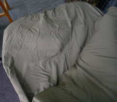 Nash Indulgence MF60 5 Season SS4 Bedchair + Pillow + Summer Shroud + Mattress Sheet