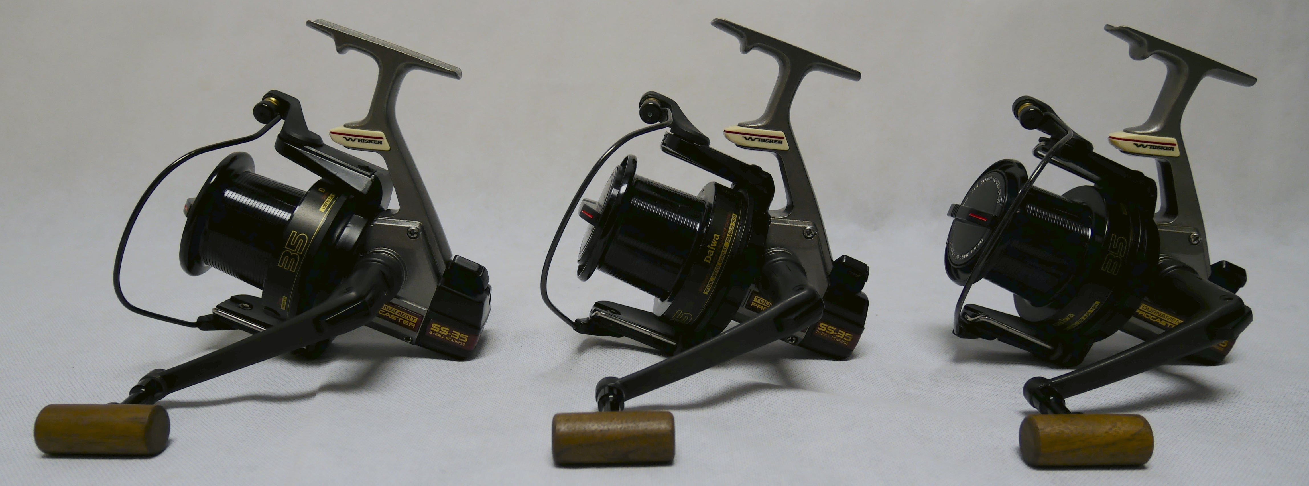 Daiwa Whisker Tournament Procaster SS-35 Reels X3 – Fish For Tackle