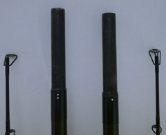 Terry Eustace 11ft Carp Fiberglass Rods X2