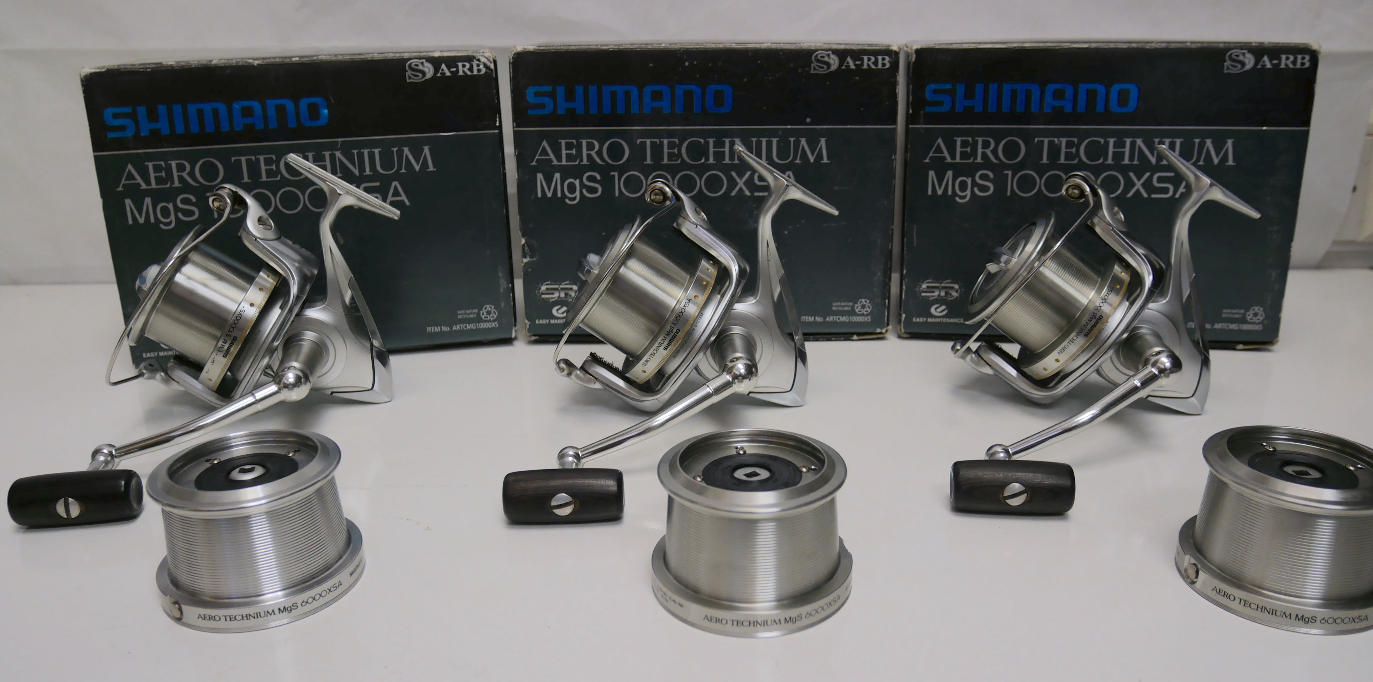 Shimano Aero Technium Mgs 10000 XSA Reels X3