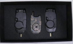 Fox Mini Micron X Ltd Edition Camo Bite Alarm 2 Rod Presentation Set CEI212 *Ex-Display*