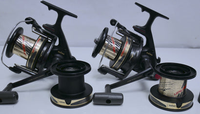 Daiwa Emblem-S 6000H Baboon Reels + Spare Spools X2