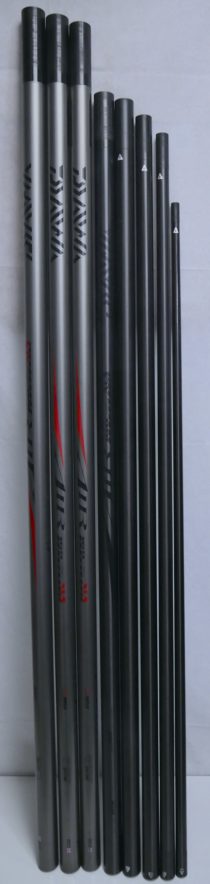 Daiwa Air XLS 16m Pole + 9 Top Kits + Cup Kit + Kit Carrier