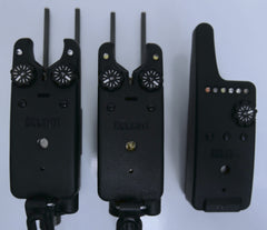 Delkim TXi-D Bite Alarms X2 + D-Lok V2 + Snag Ears + Nitelite V2 + RX-D Receiver