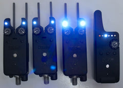 Delkim TXi-D Bite Alarms X3 + Snag Ears + RX-D Receiver