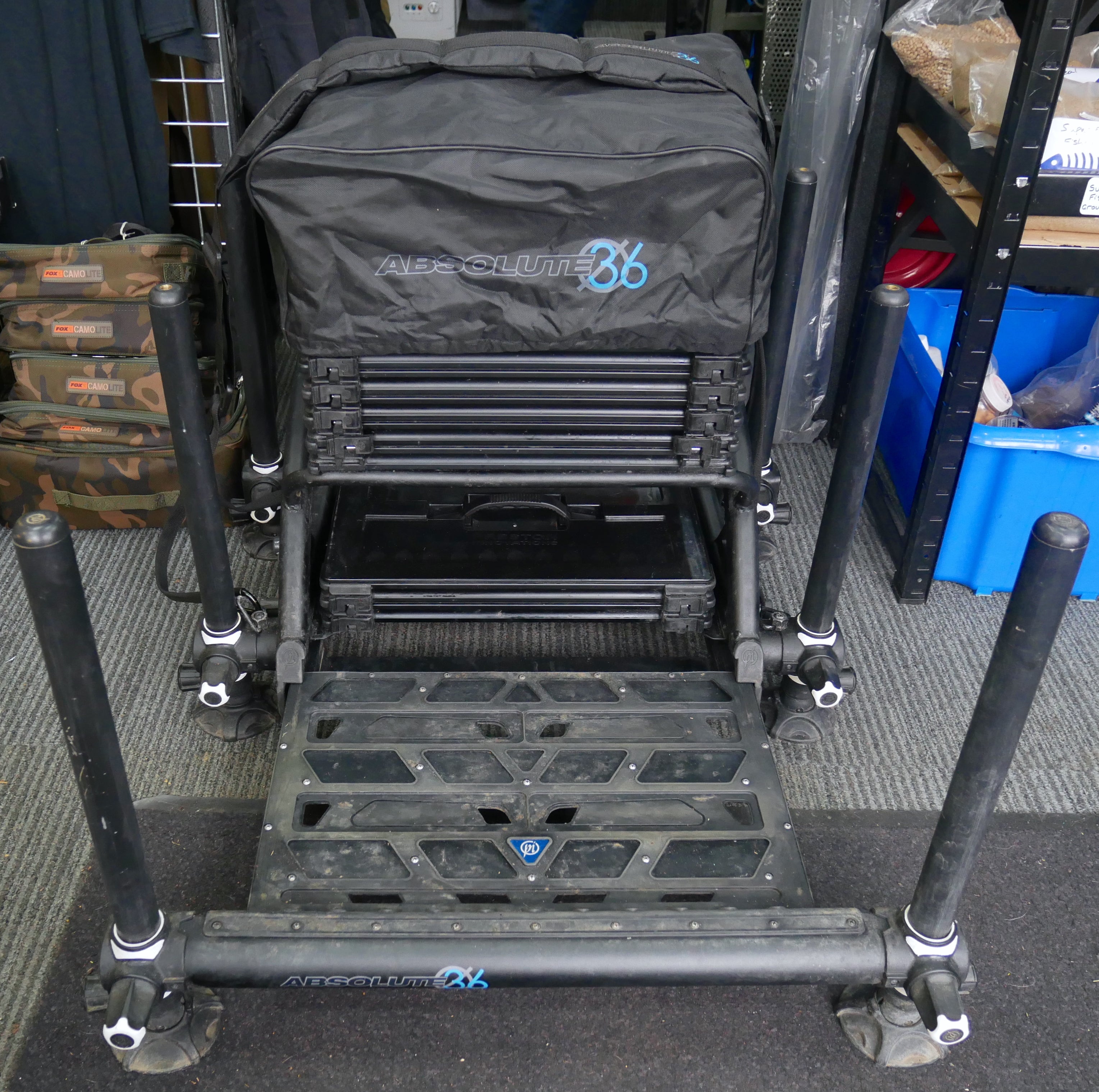 Preston Absolute 36 Black Edition Seatbox + Extra Tray Units – Fish For ...