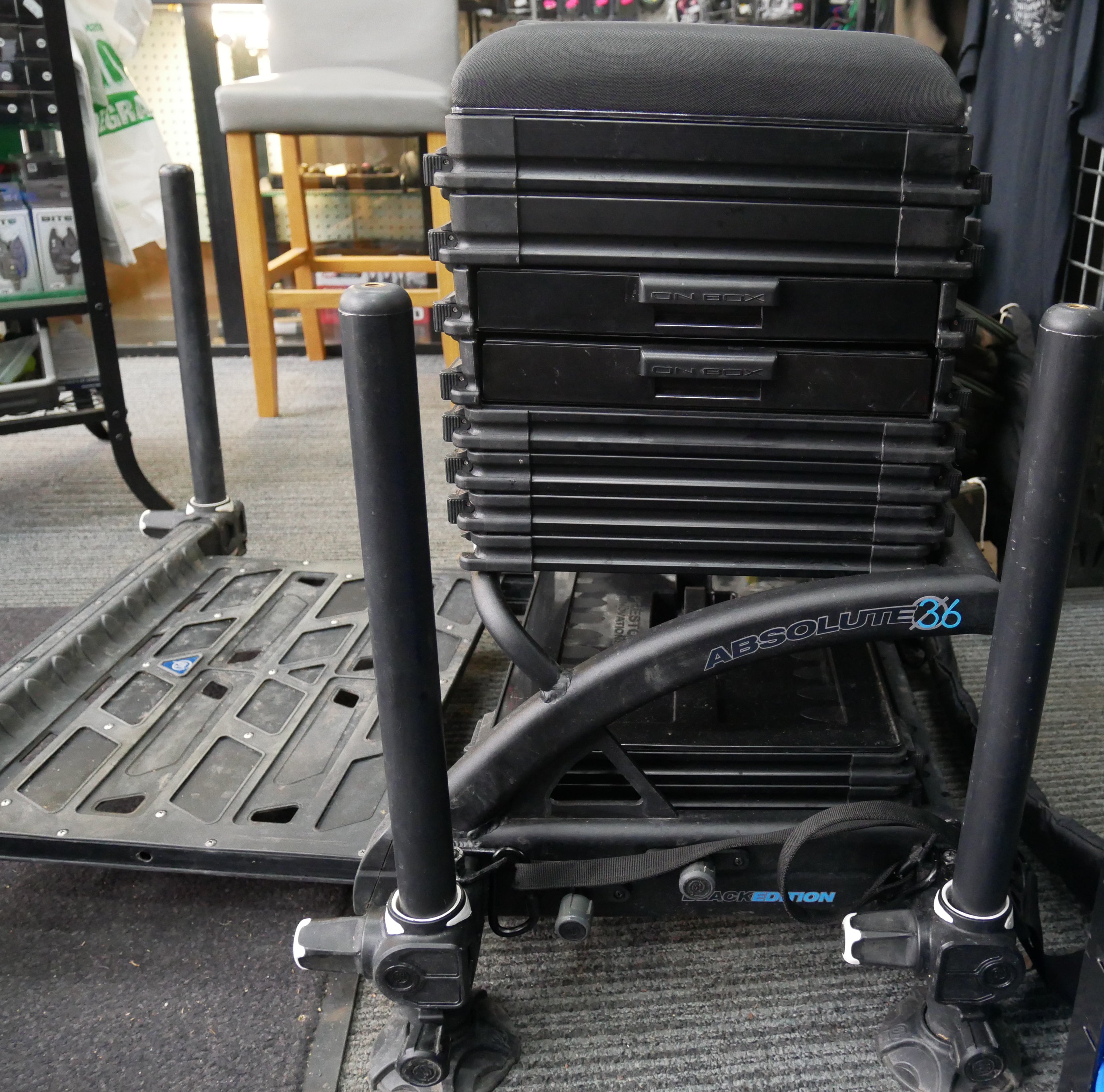 Preston Absolute 36 Black Edition Seatbox + Extra Tray Units – Fish For ...