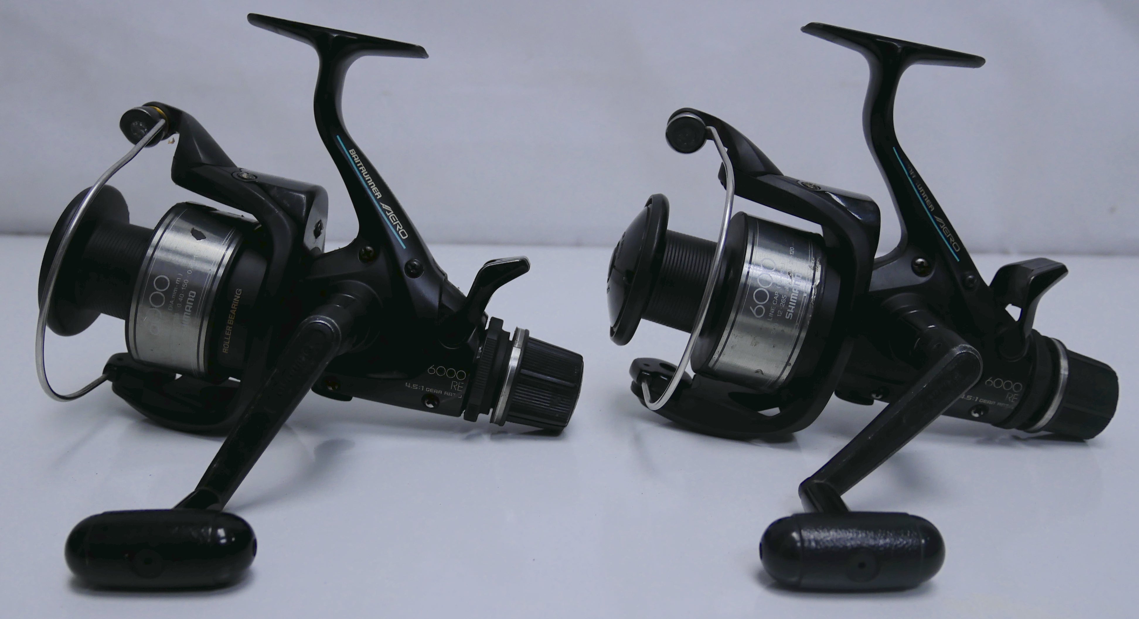 shimano aero 6000 re baitrunner reel Shimano Baitrunner Aero 6000 RE Reels X2 – Fish For Tackle