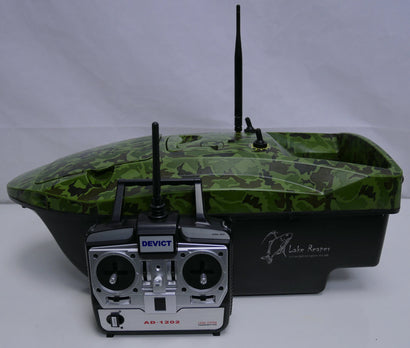 Lake Reaper Bait Boat Camo + Carry Bag