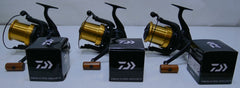 Daiwa Emblem 45 SCW 5000C QD Reels + Spare Spools X3