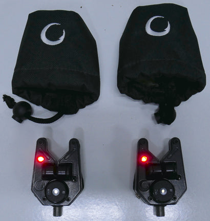 Gardner Black TLB Bite Alarms Red LEDS X2