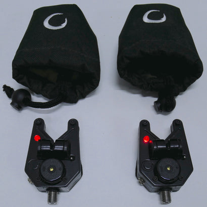 Gardner Black TLB Bite Alarms Red LEDS X2