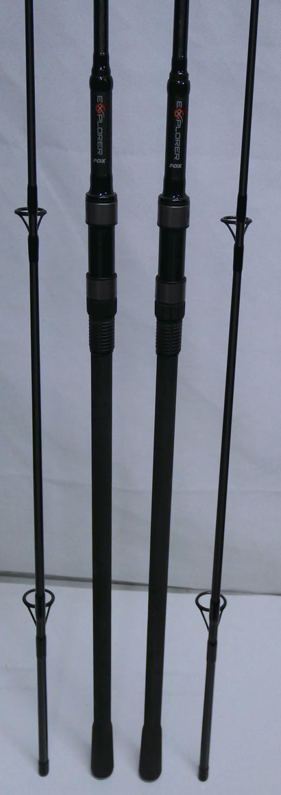Fox Explorer 8-10ft 3.25lb Rods X2 + Double Rod Sleeve