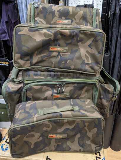 Fox Camolite Barrow Bag + Storage Bag + Cool Bag Large + Cool Bag Standard